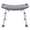 Emma and Oliver Tool-Free 300 Lb. Capacity, Adjustable Bath & Shower Chair w/ Non-slip Feet